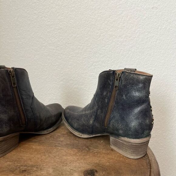 Corral Circle G Studded Star Inlay Booties Round Toe Western Women’s 5 1/2 - Picture 5 of 7